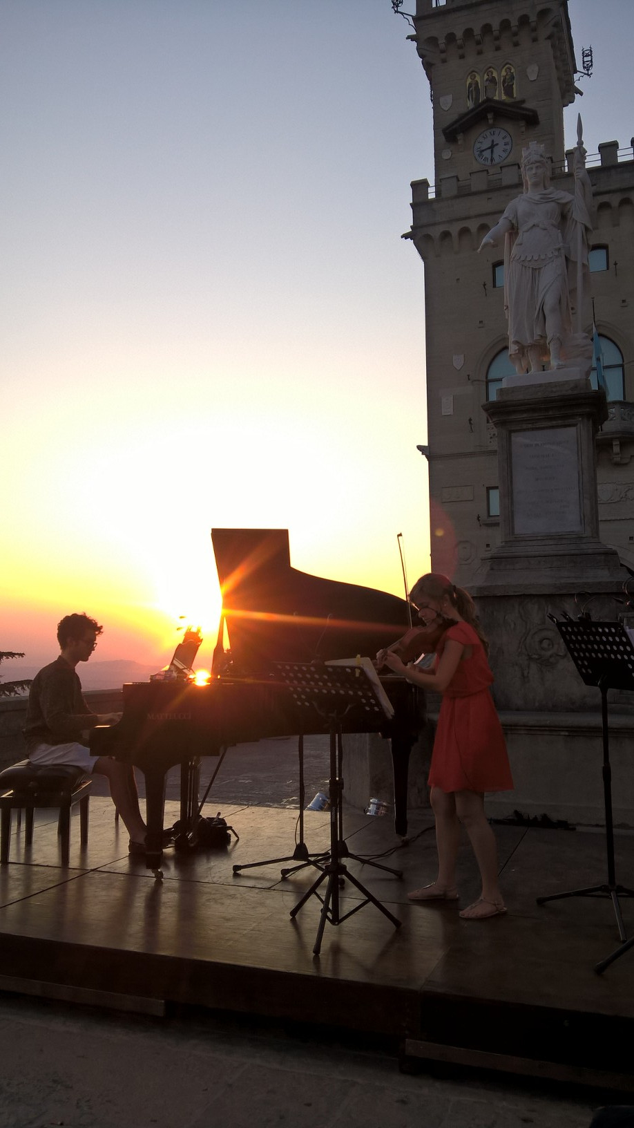 Rehearsal in San Marino